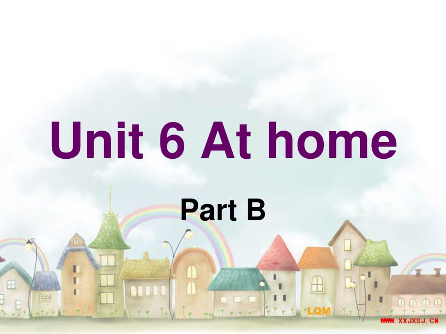 深港朗文版英語(yǔ)三下《Unit 6 At home》課件1.ppt_第1頁(yè)