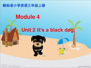 外研版（三起）三上Module 4《Unit 2 It’s a black dog》ppt課件5.ppt