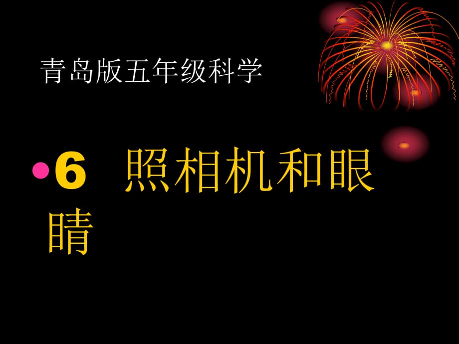 青岛版科学五下《照相机和眼睛》PPT课件1.ppt_第1页