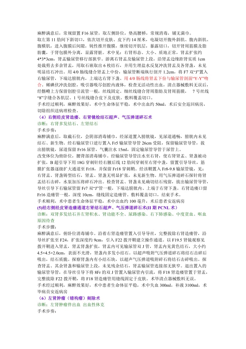 泌尿外科全新手术记录.doc_第2页