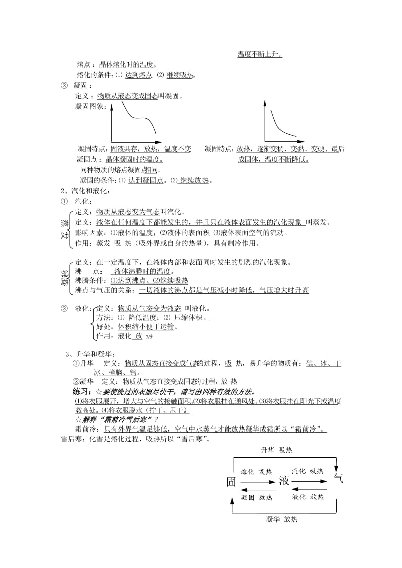 人教版初二物理物态变化知识点总结.doc_第2页