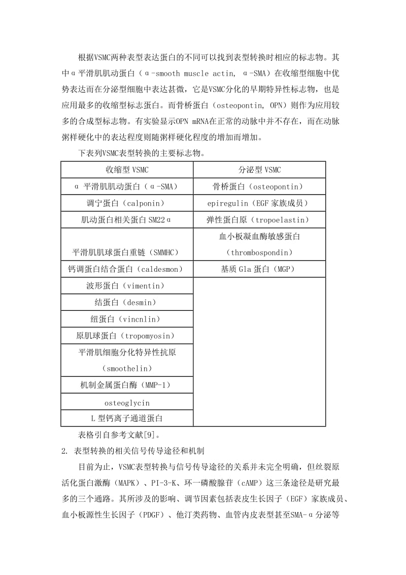 血管平滑肌细胞表型转换的机制.doc_第2页