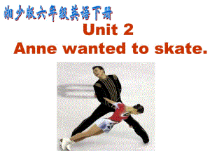 湘少版六下《Unit 2 Anne wanted to skate》ppt課件之一.ppt