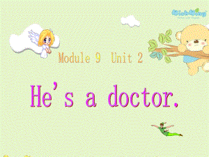 外研版（三起）三上Module 9《Unit 2 He’s a doctor》ppt課件4.ppt