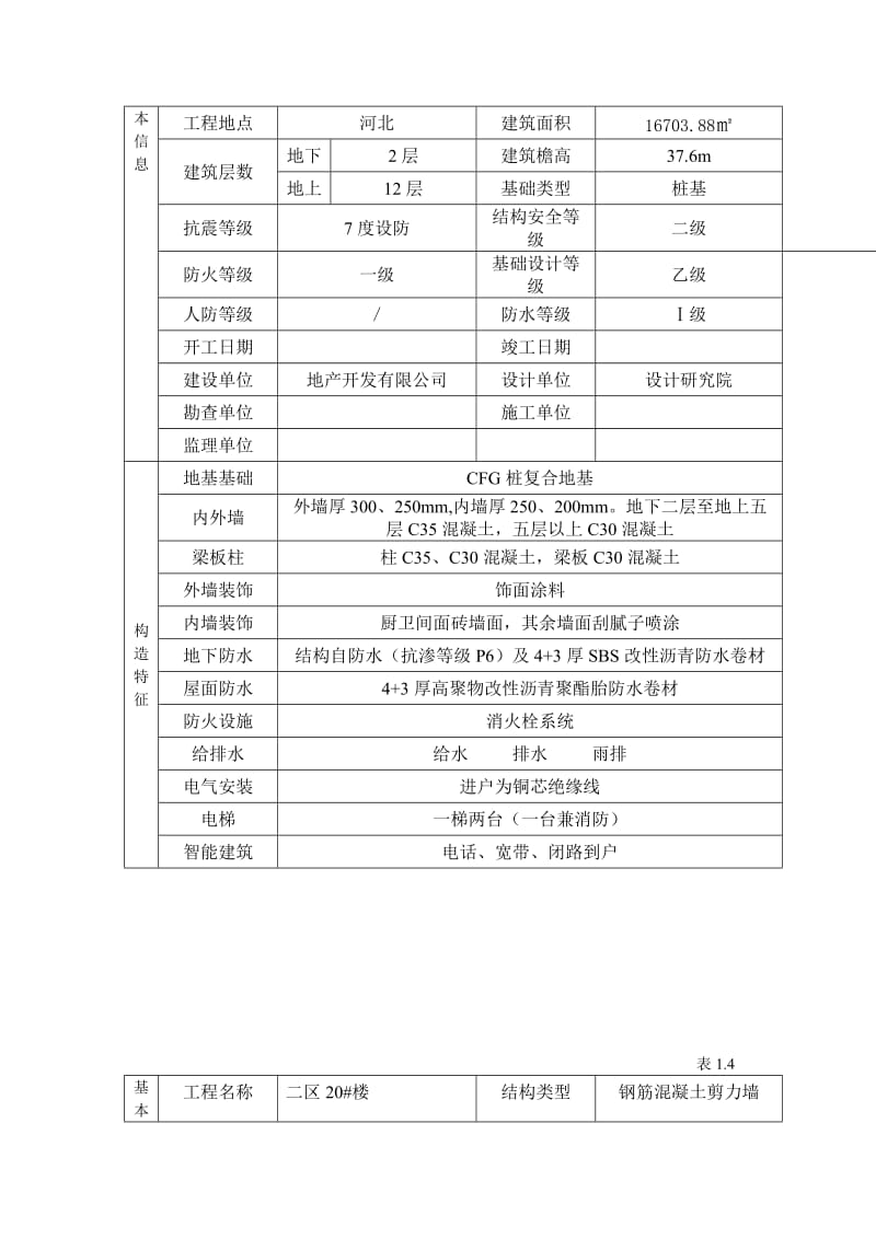 四栋高层民用住宅建筑监理规划.doc_第3页