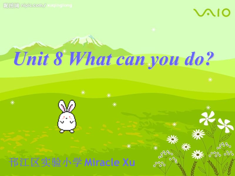 陕旅版英语四下《Unit 8 What Can You Do》PPT课件2.ppt_第1页