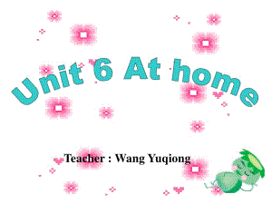 深港朗文版英語三下《Unit 6 At home》課件5.ppt