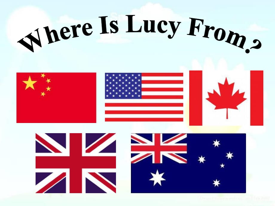 重大版英语四年级上册Unit 4《Where is Lucy from》ppt课件3.ppt_第1页