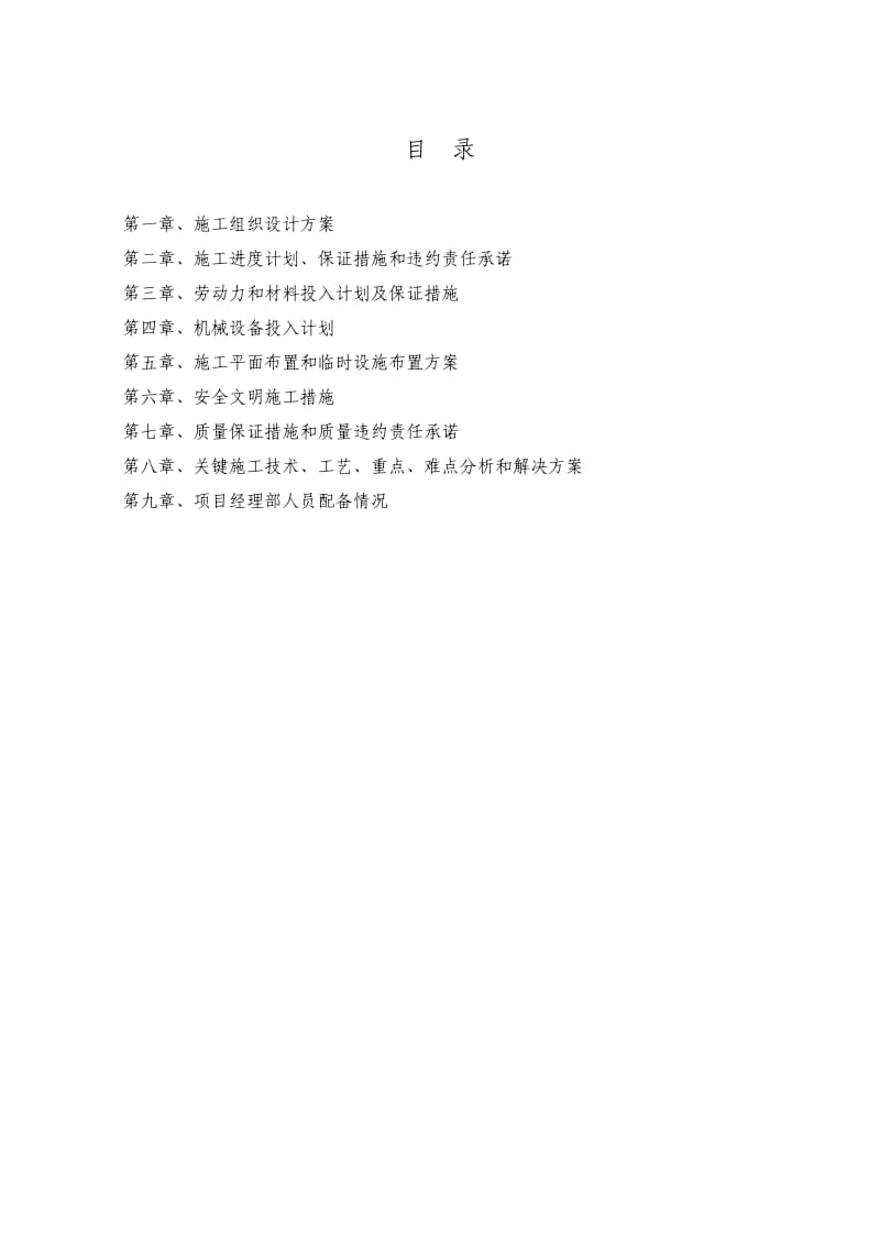 建新环岛南路延伸段道排工程施工组织设计.doc_第2页