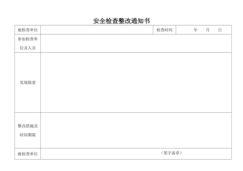 安全检查整改通知书.doc_第1页