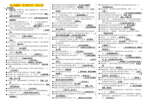 2016年電視廣播大學(xué)經(jīng)融學(xué)(貨幣銀行學(xué))考試小抄.doc