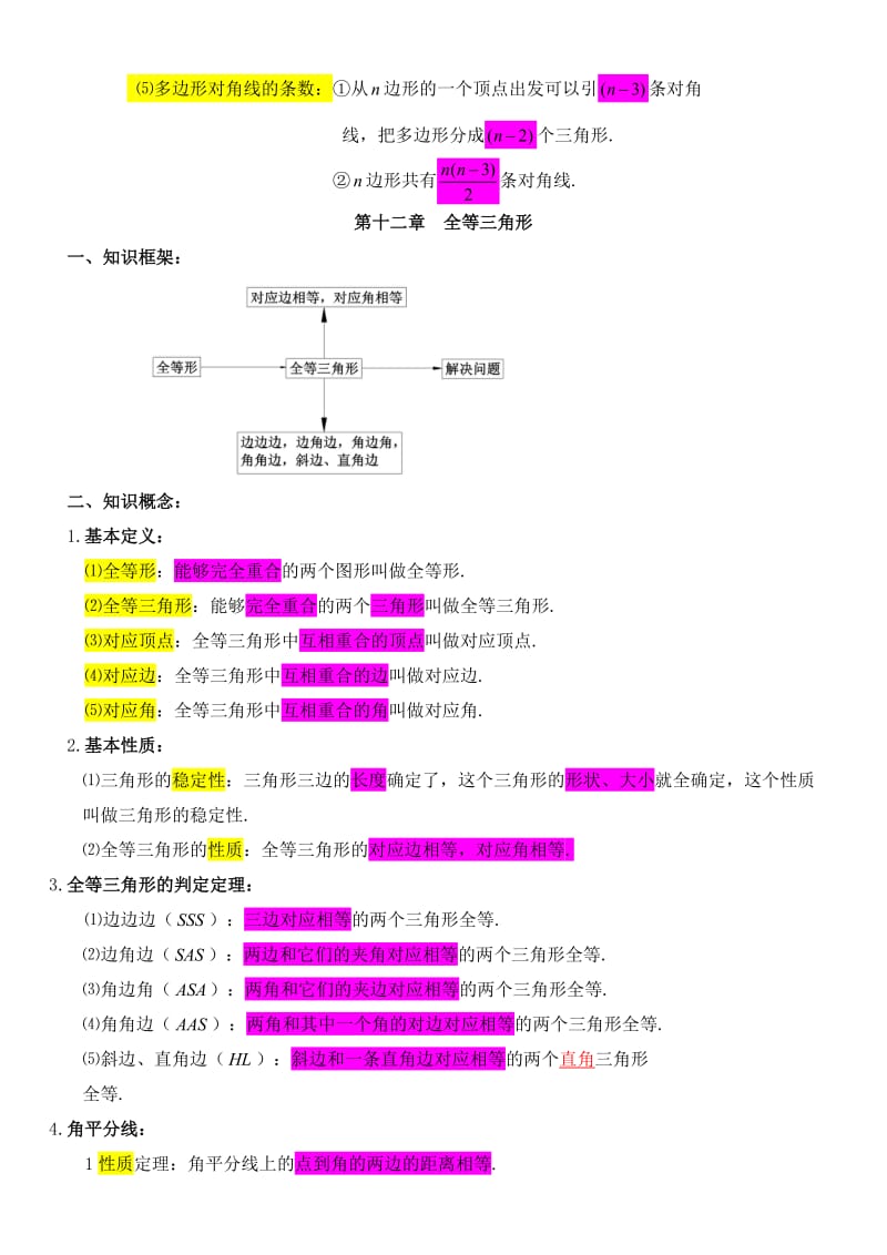 新人教版八年级数学上册知识点总结.doc_第2页