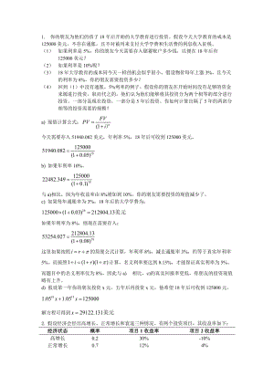 金融工具作業(yè)答案匯總.doc