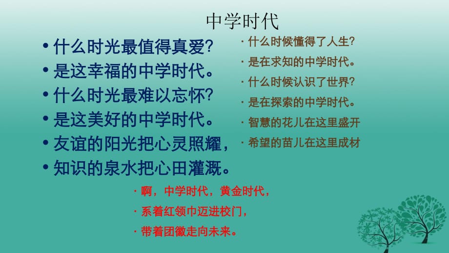 七年级政治上册 1_1 中学序曲课件 新人教版（道德与法治） (3).ppt_第1页