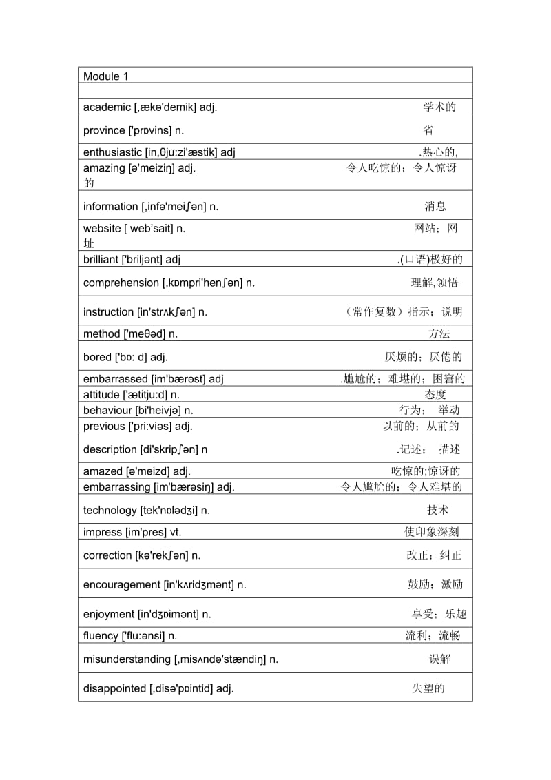 高一英语单词表.doc_第1页