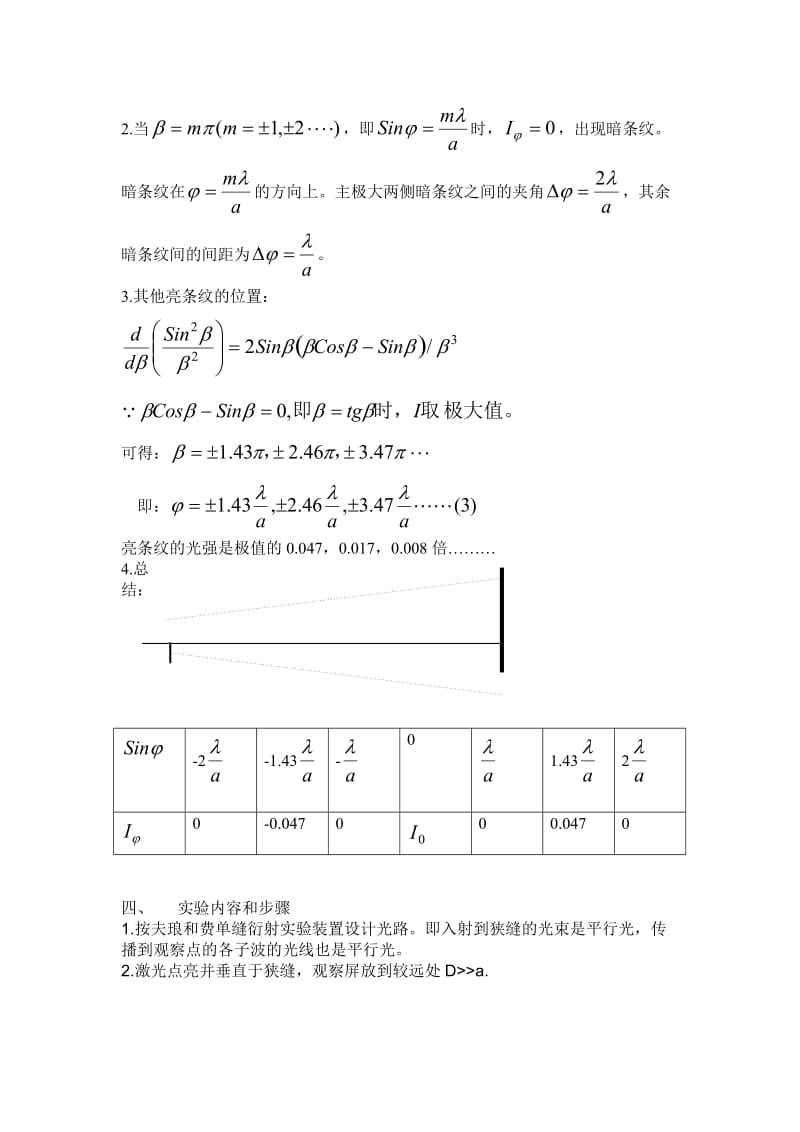 大学物理光学实验(部分).doc_第2页