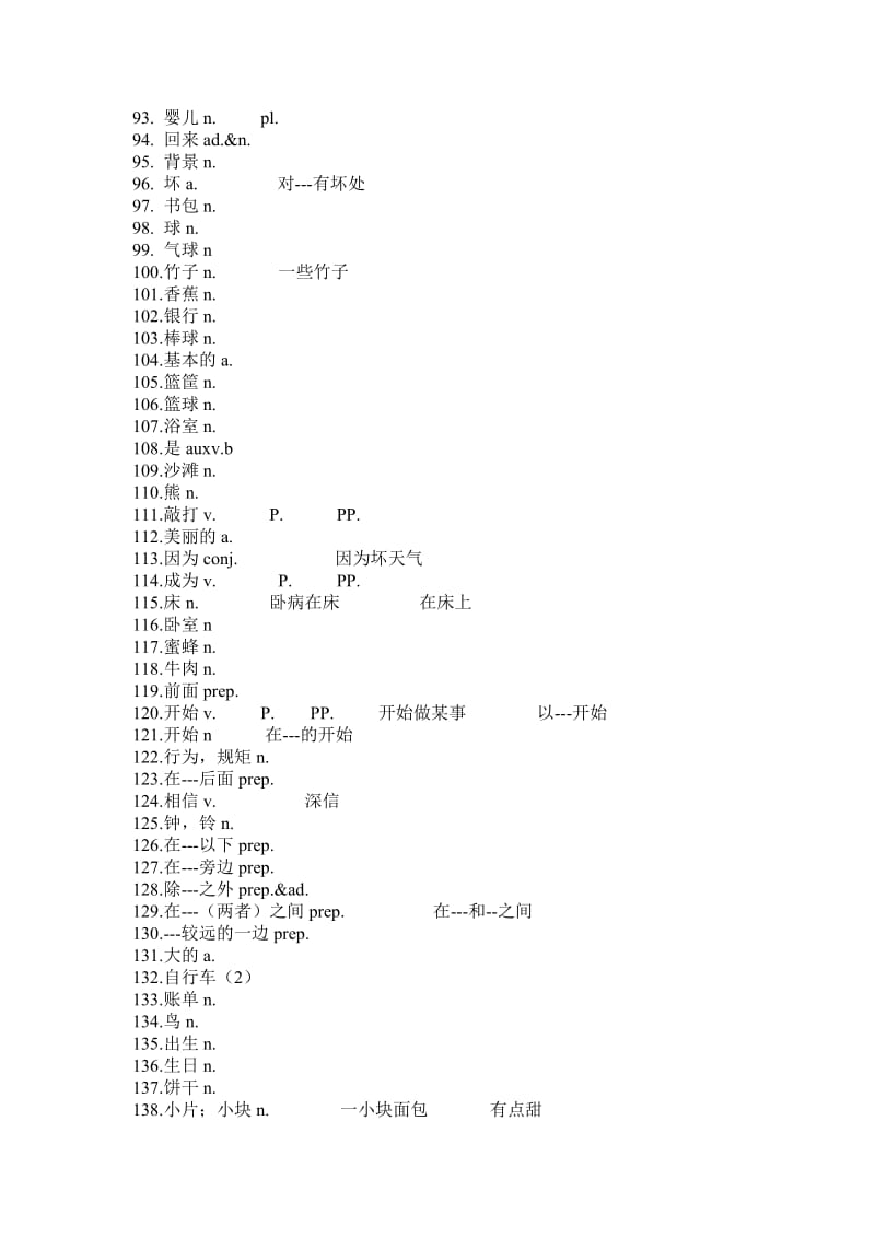 单词汉意及对应的短语.doc_第3页