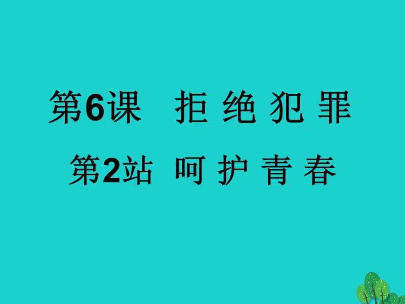 七年級(jí)政治上冊(cè) 第一單元 第二課 第2框 呵護(hù)青春課件 蘇教版（道德與法治）.ppt_第1頁(yè)