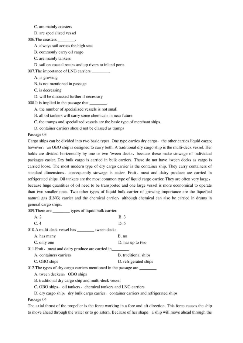 航海英语阅读理解66篇整理完稿.doc_第2页