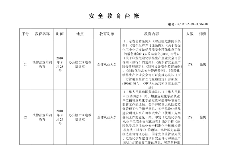 《安全教育台帐》word版.doc_第1页