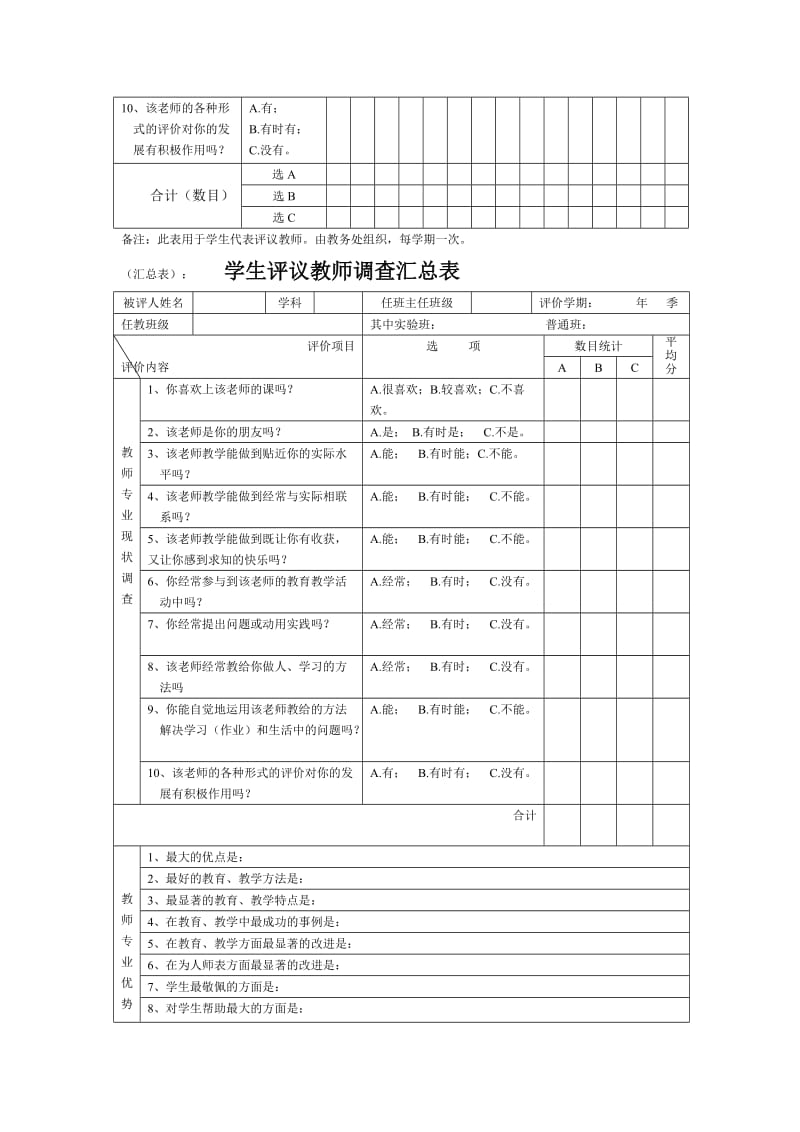 教师常规检查及教学效果评价表.doc_第3页