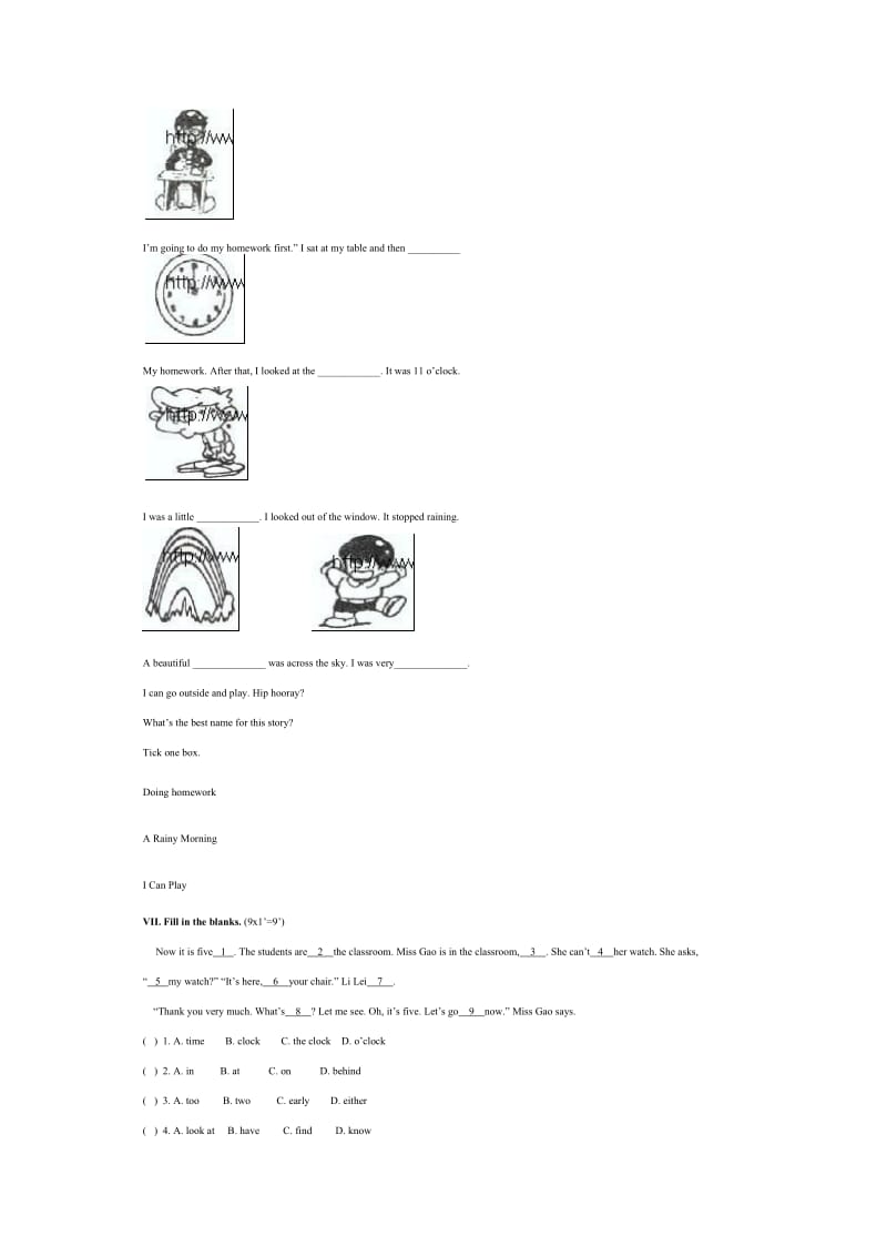 剑桥英语二级考试真题.doc_第3页