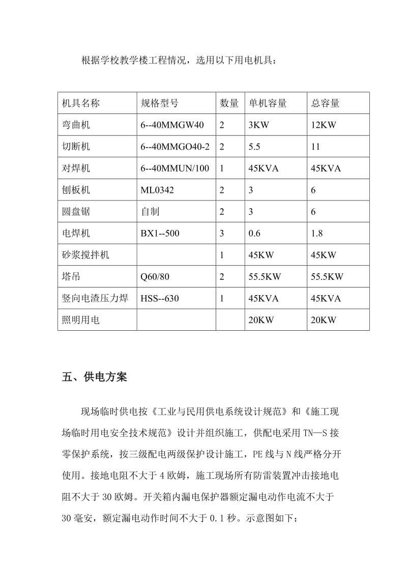 联排别墅工程临时施工用电组织设计.doc_第3页