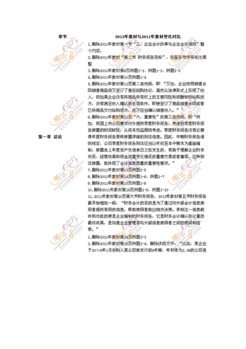 注册会计师《会计》教材变化.doc_第1页