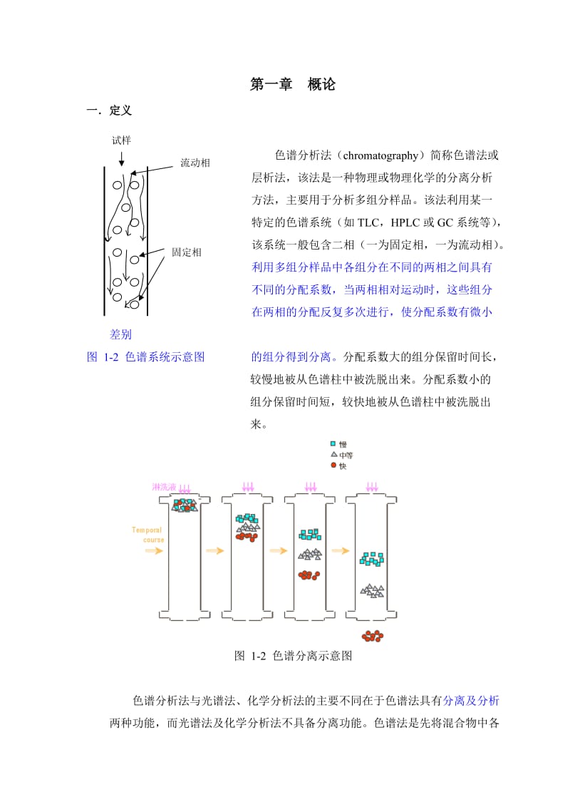 色谱分析(中国药科大学)第1章色谱概论.doc_第2页
