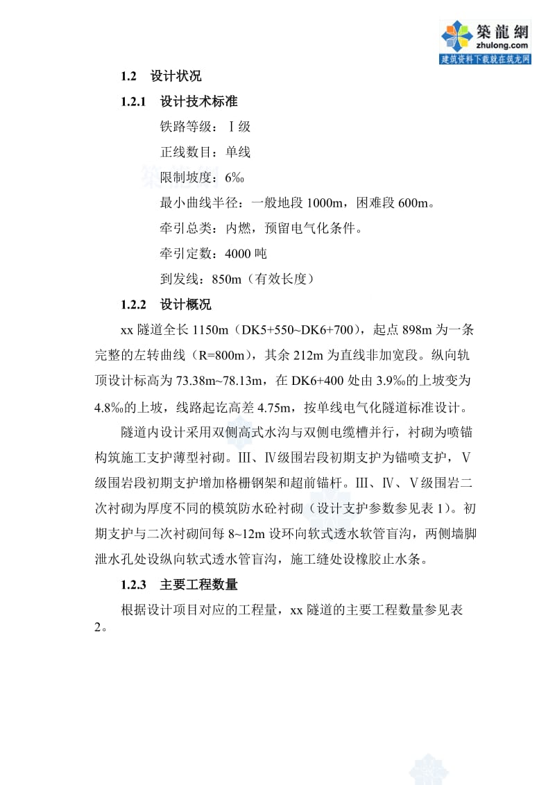 洛湛铁路某隧道实施性施工组织设计.doc_第2页