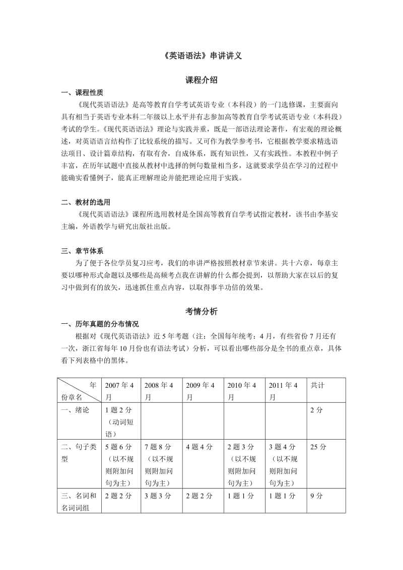 自考英语语法串讲.doc_第1页