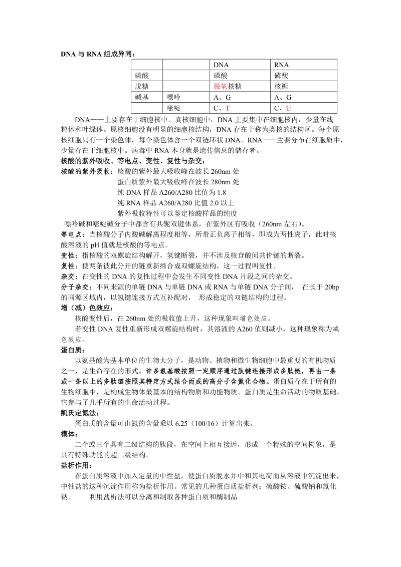 食品生物化学复习资料(新整合).doc_第2页