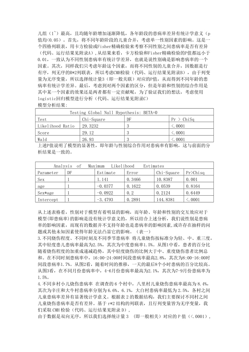 阜阳农村地区0-14岁儿童烧伤患病率调查论.doc_第2页