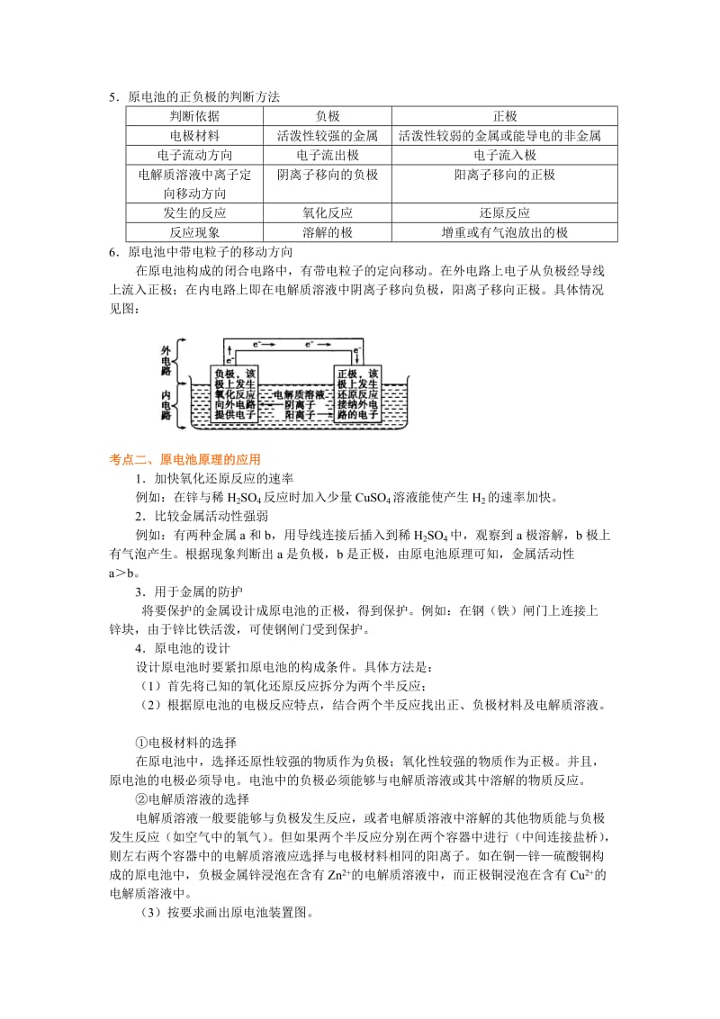 知识讲解-原电池和化学电源(基础).doc_第2页