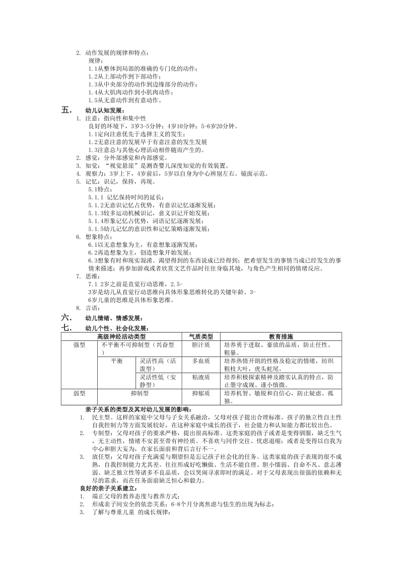 幼师资格证之保教知识与能力重点.doc_第2页