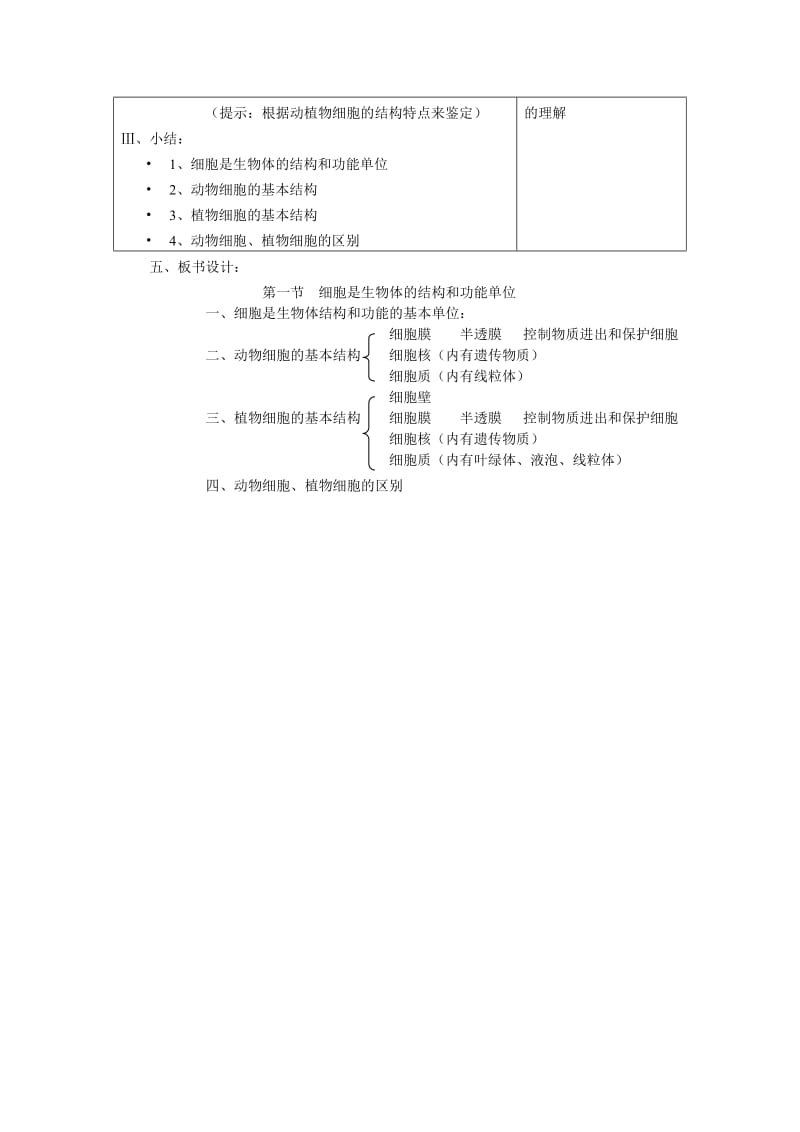 细胞的基本结构和功能教案.doc_第3页