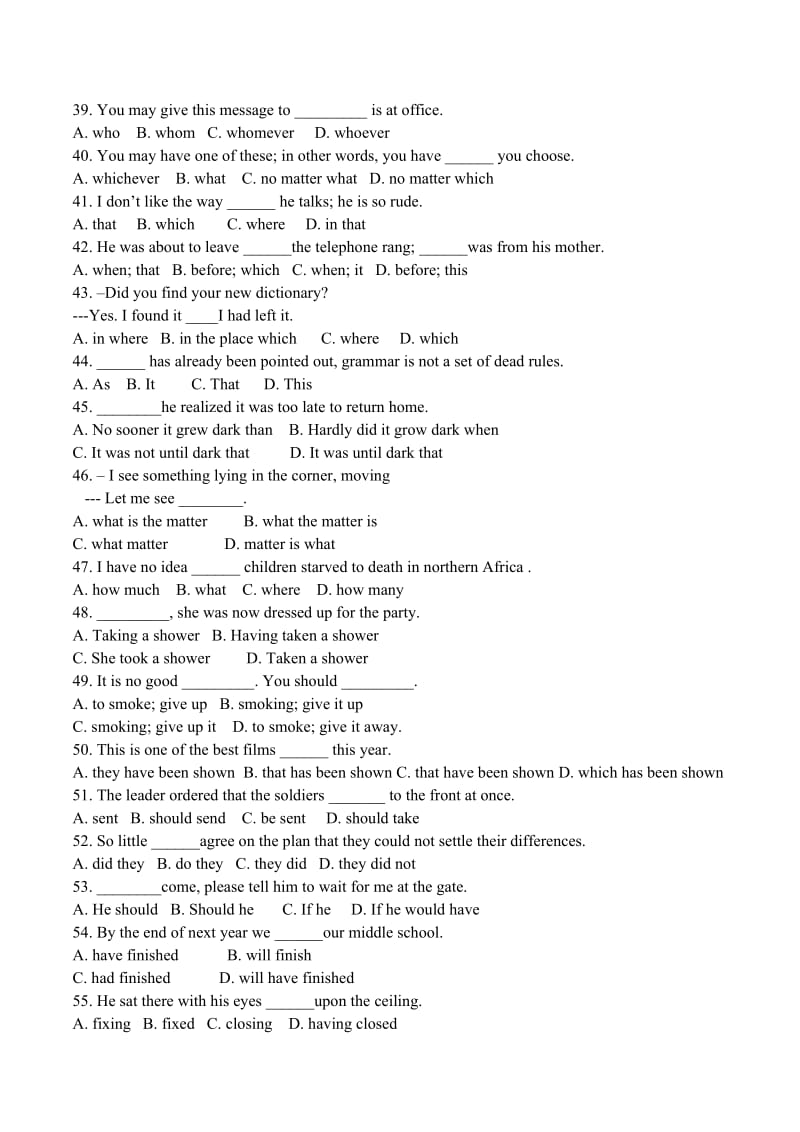 定语从句和名词性从句混合练习.doc_第3页