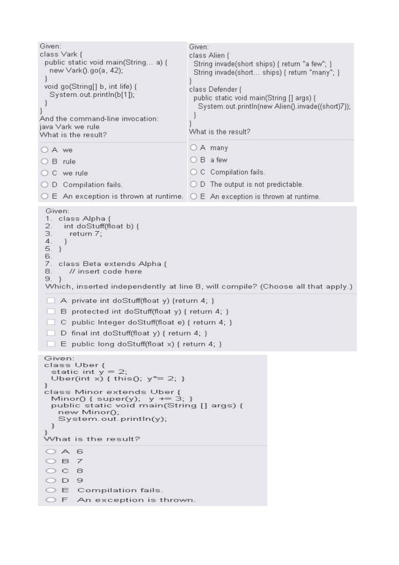 《SCJP超全题库》word版.doc_第3页