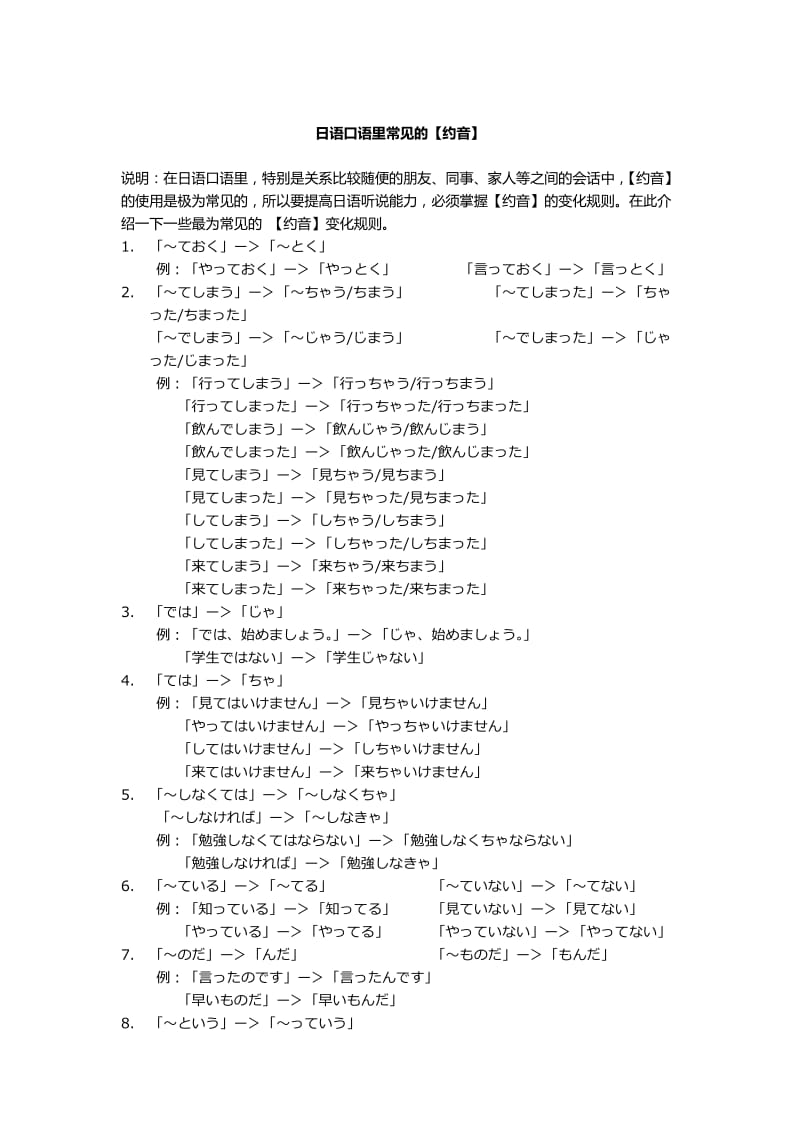 《口语缩略语》word版.doc_第1页