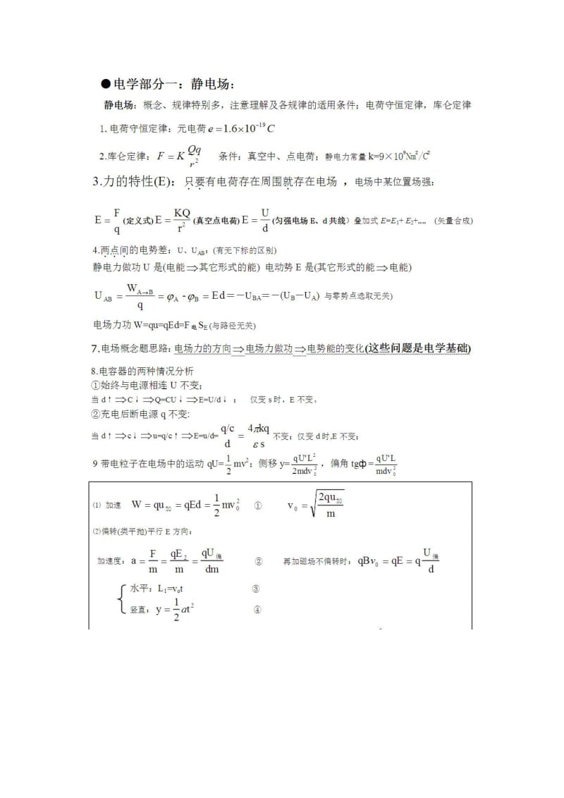 高二物理期末复习知识点总结.doc_第1页