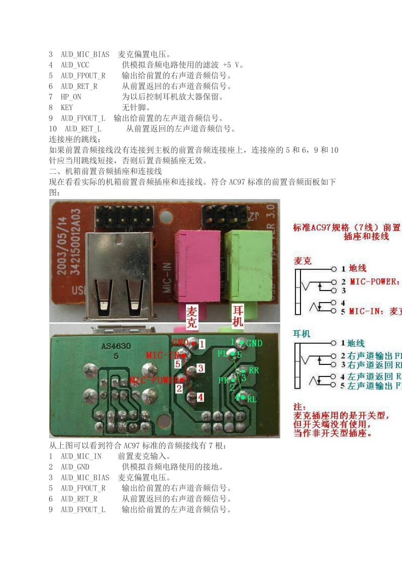 AC97和HD规范简介和前置音频接口的连接.docx_第2页