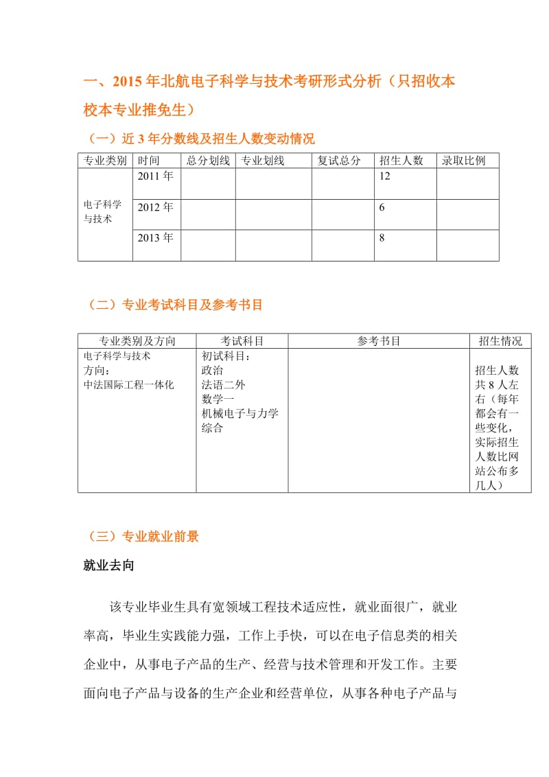 北京航空航天大学电子科学与技术备考手册.doc_第2页