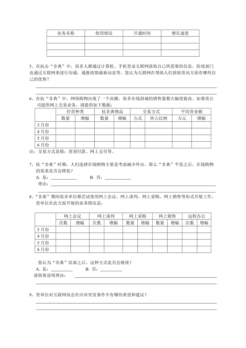 中国互联网发展状况调查问卷.doc_第3页