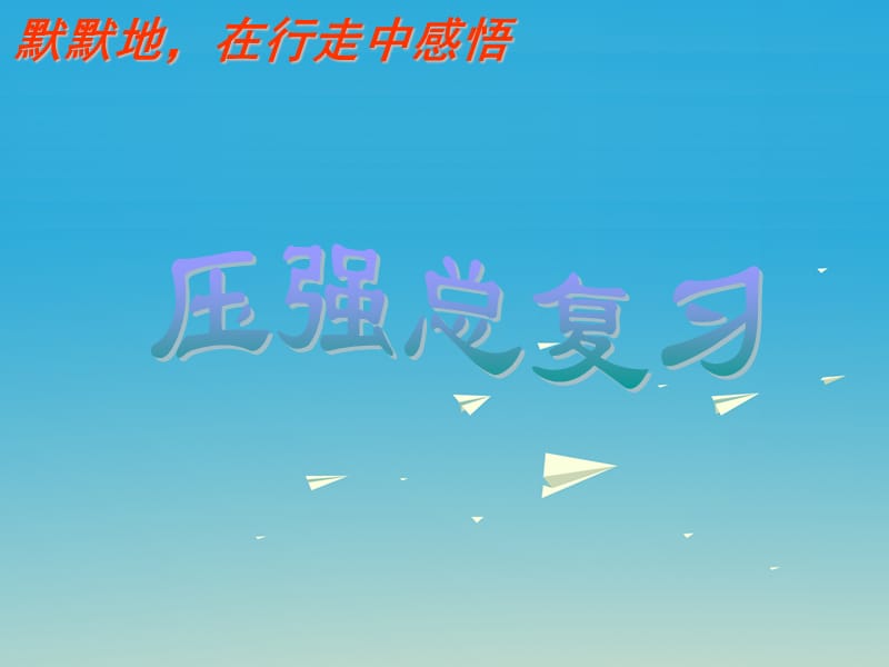 中考物理 压强综合复习课件.ppt_第1页