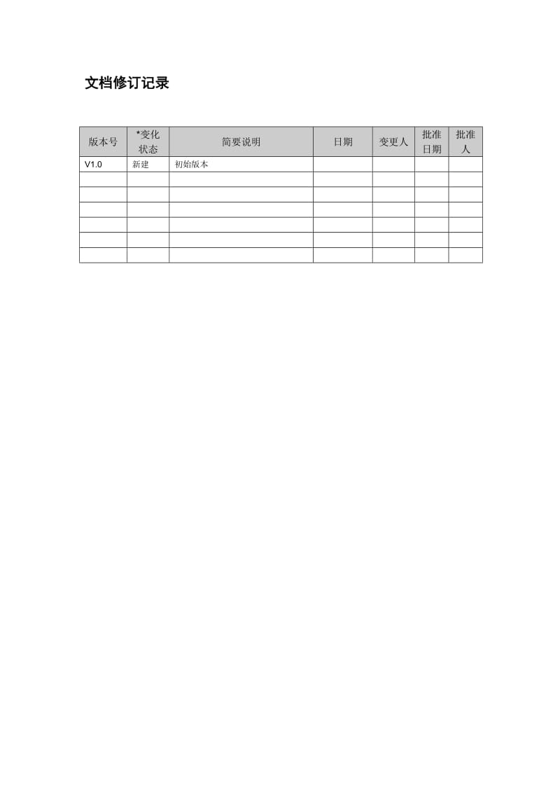 软件项目验收标准文档v.doc_第1页