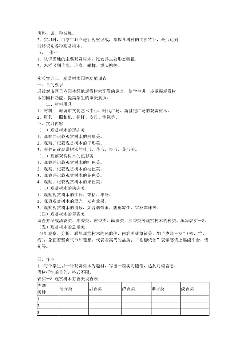 树木形态观察实验及记录表.doc_第2页