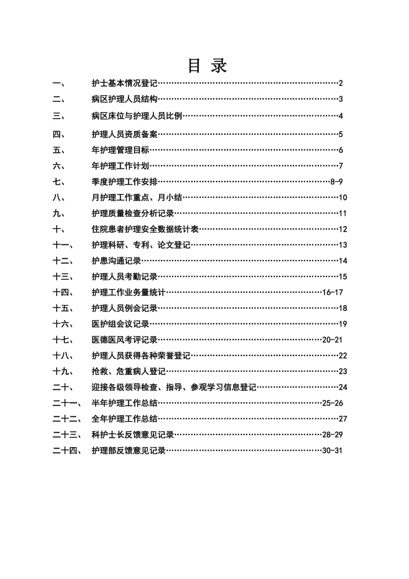 护士长工作手册(合).doc_第1页