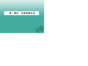 七年級道德與法治下冊 4_9_2 法律保障生活課件 新人教版2.ppt