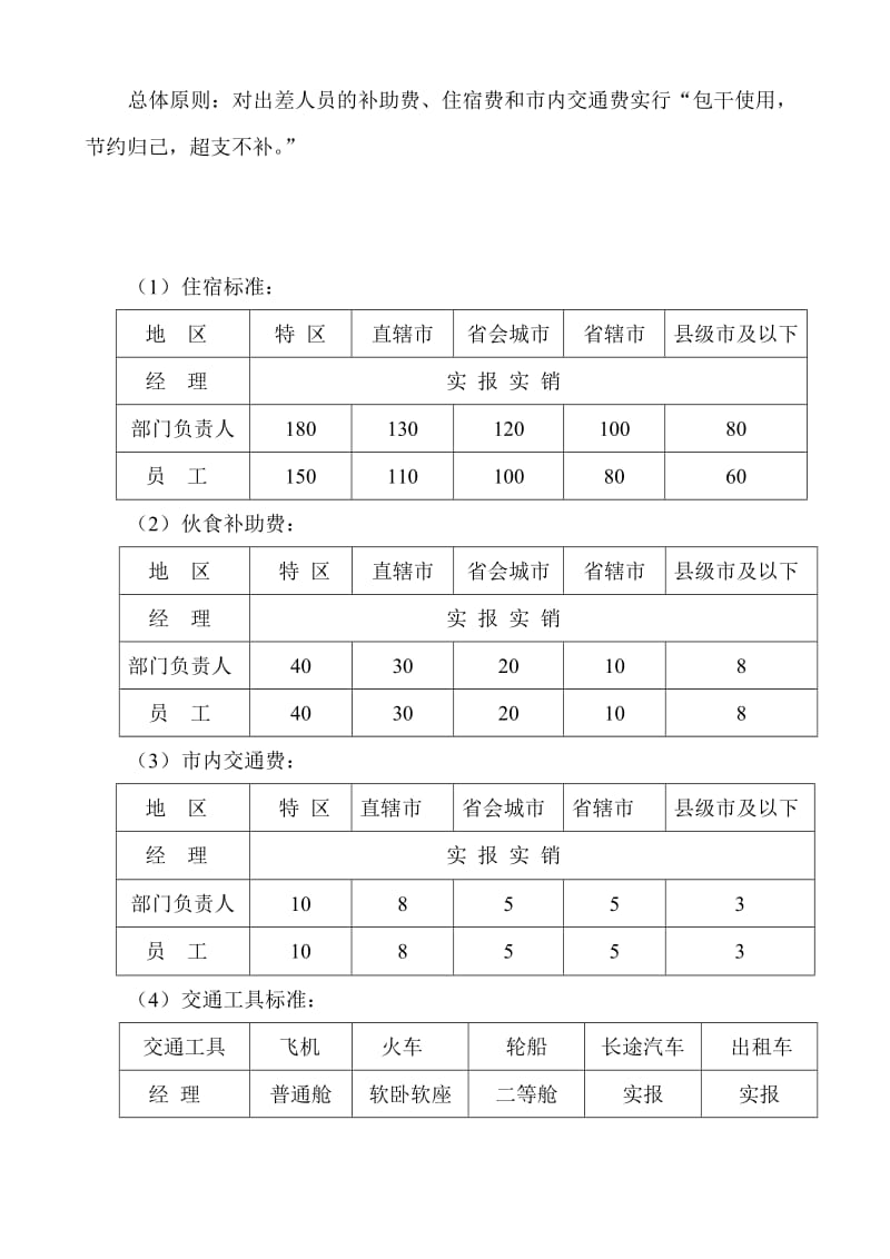 差旅费管理和报销制度.doc_第2页