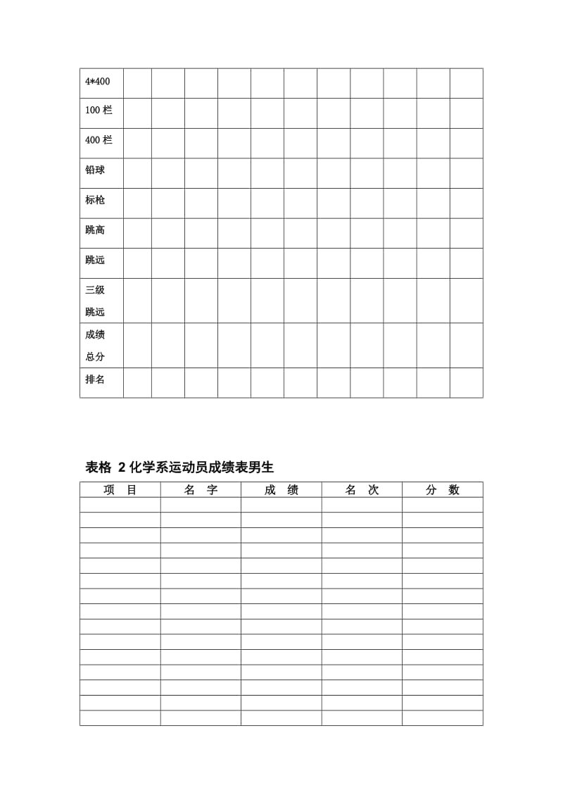 运动会期间各部门任务及人员任务安排总负责人手册.doc_第3页